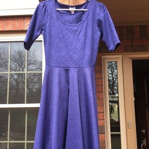LuLaRoe Medium Nicole in Regal Purple
